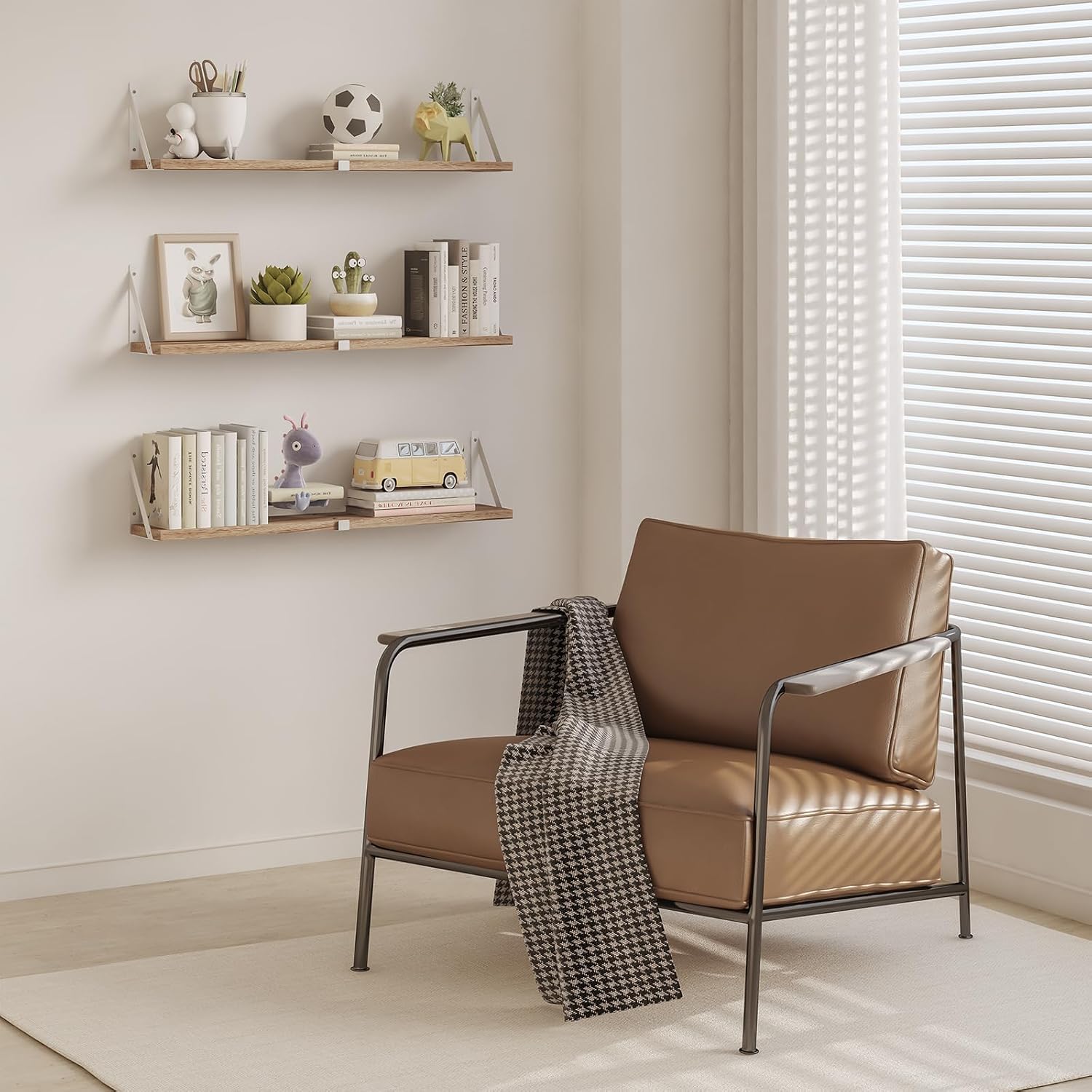 Wall Mounted Floating Decor Storage Shelves
