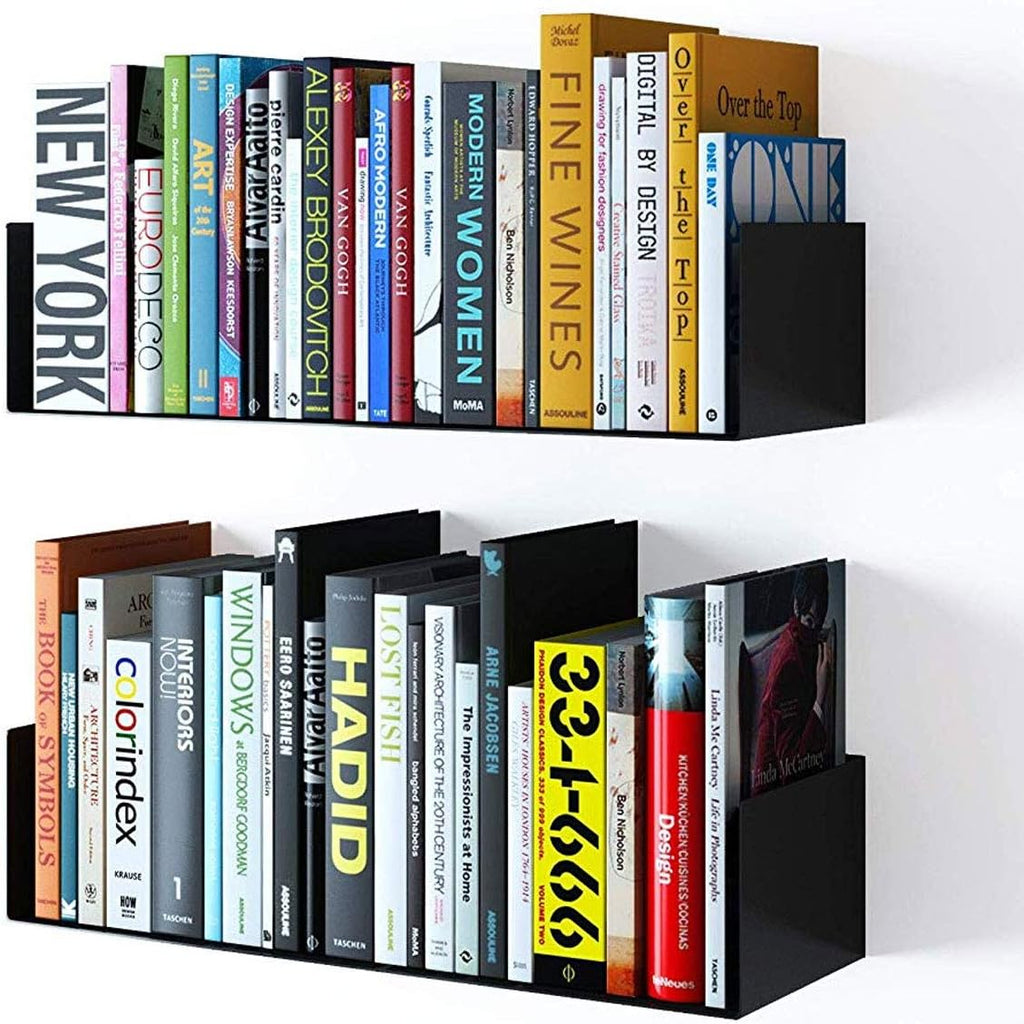 Metal U-Shaped Wall Floating Storage Shelves