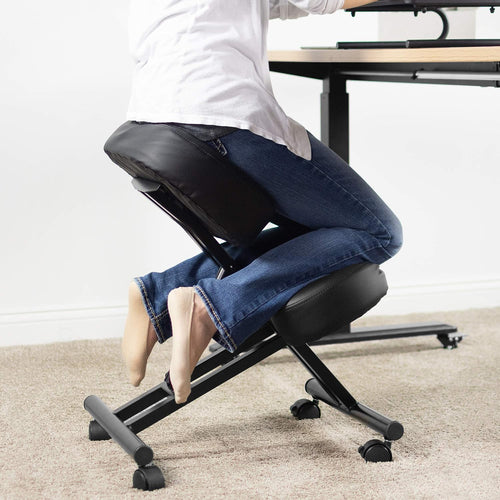 Adjustable Foam Padded Ergonomic Kneeling Chair