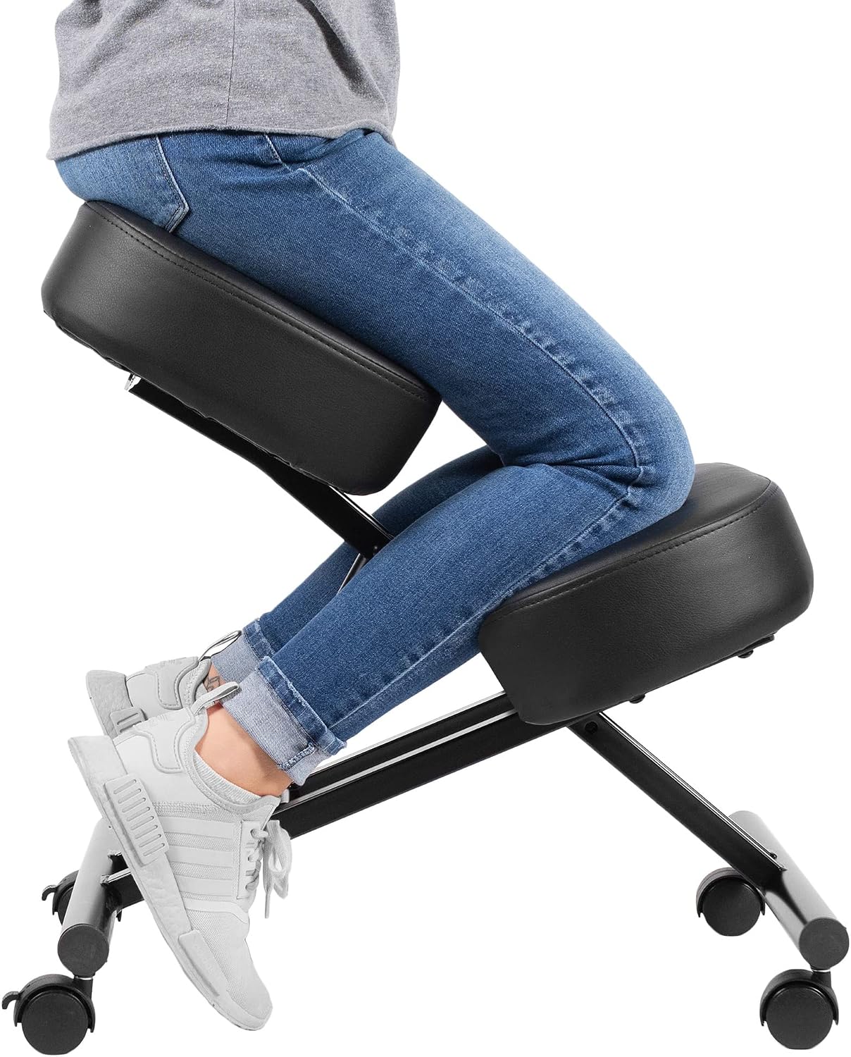 Adjustable Foam Padded Ergonomic Kneeling Chair