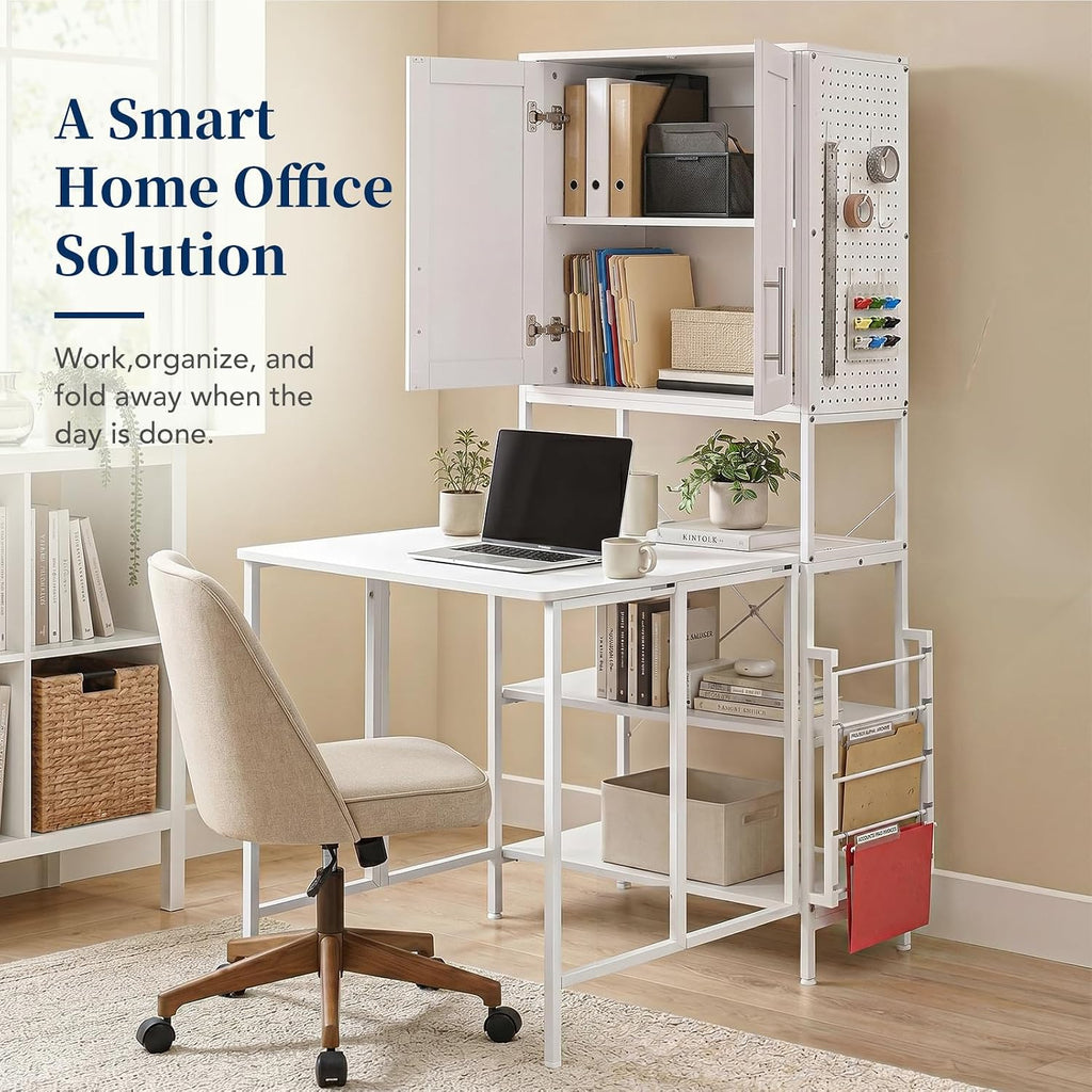 USB Foldable Large Storage Sewing Craft Table